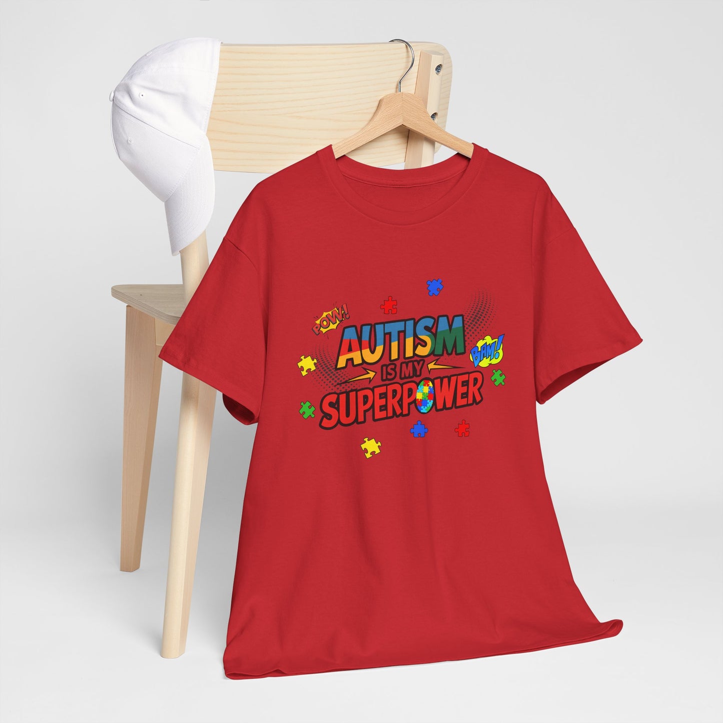 Comic Autism Superpower Unisex T-Shirt