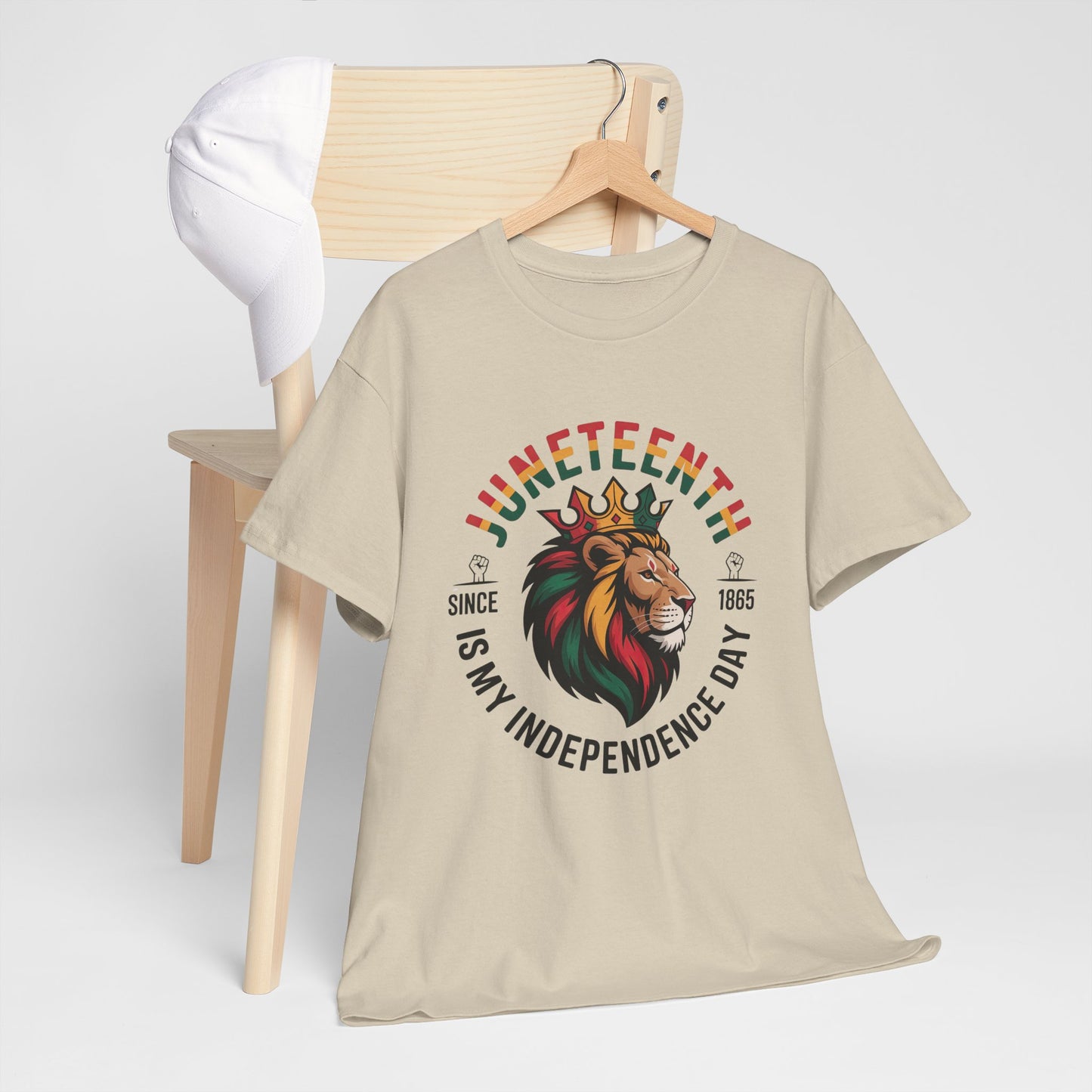 Juneteenth Lion Head T-Shirt