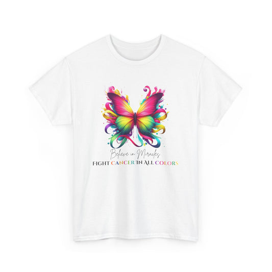 Believe In Miracles Fight Cancer Tee