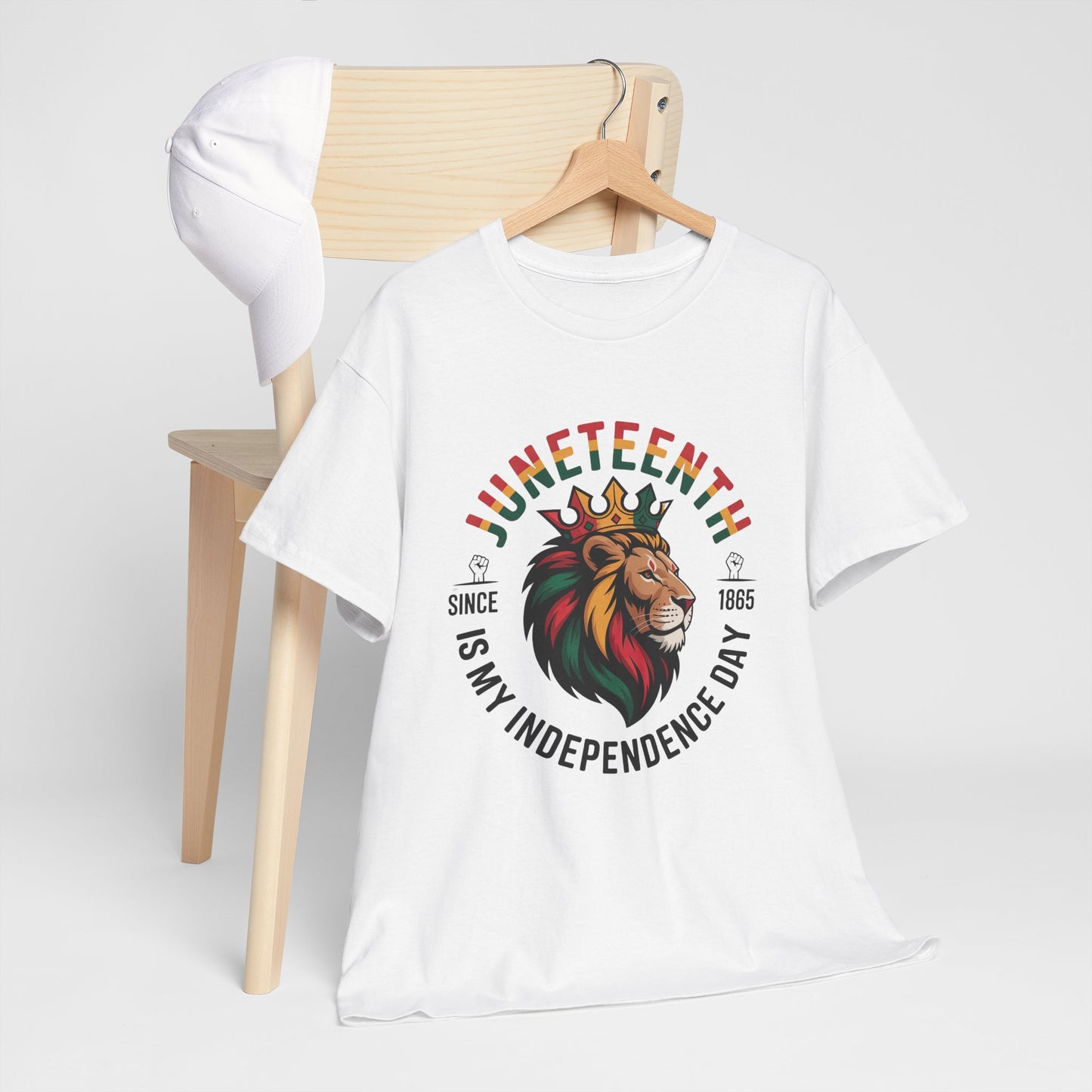 Juneteenth Lion Head T-Shirt