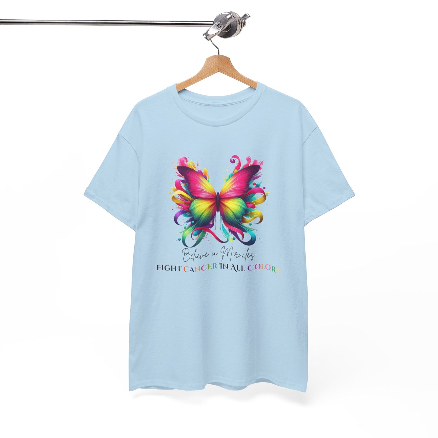 We Fight Cancer In All Colors - Cancer Awareness Tee