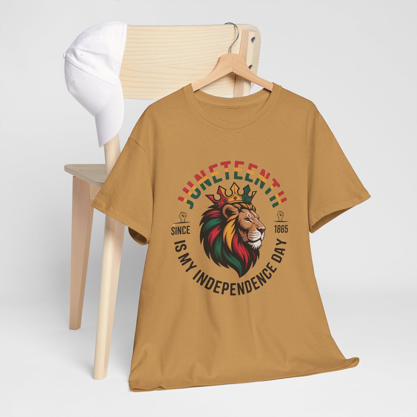 Juneteenth Lion Head T-Shirt