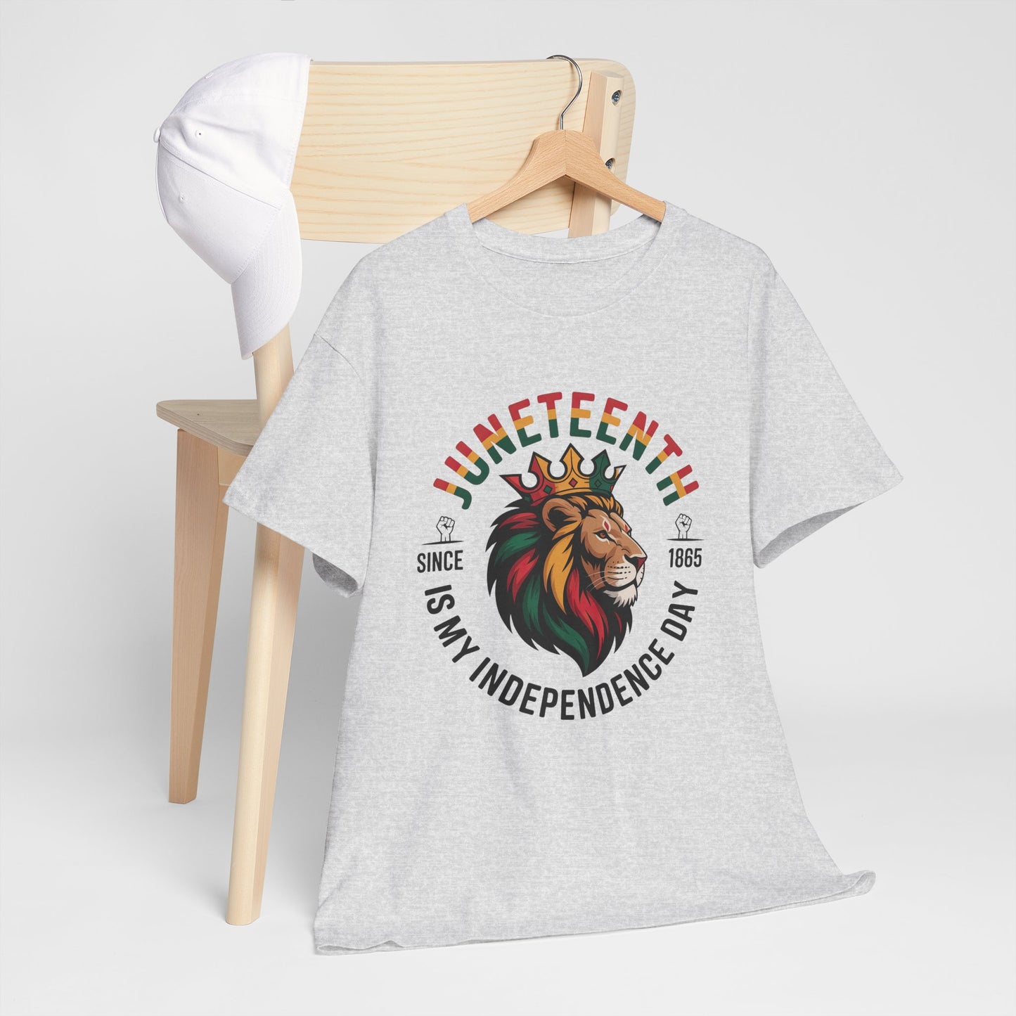 Juneteenth Lion Head T-Shirt