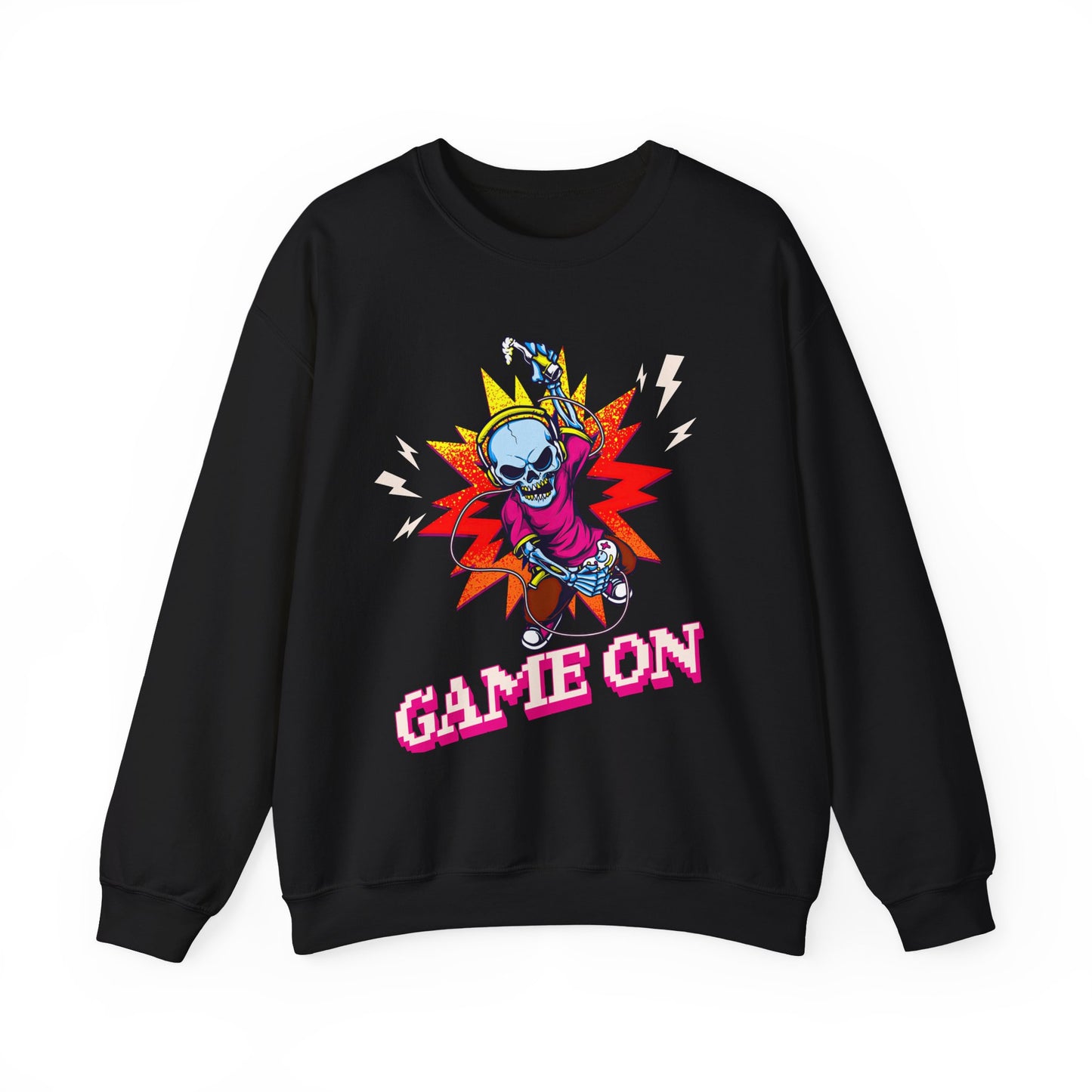 Game On Skeleton Gaming Sweatshirt