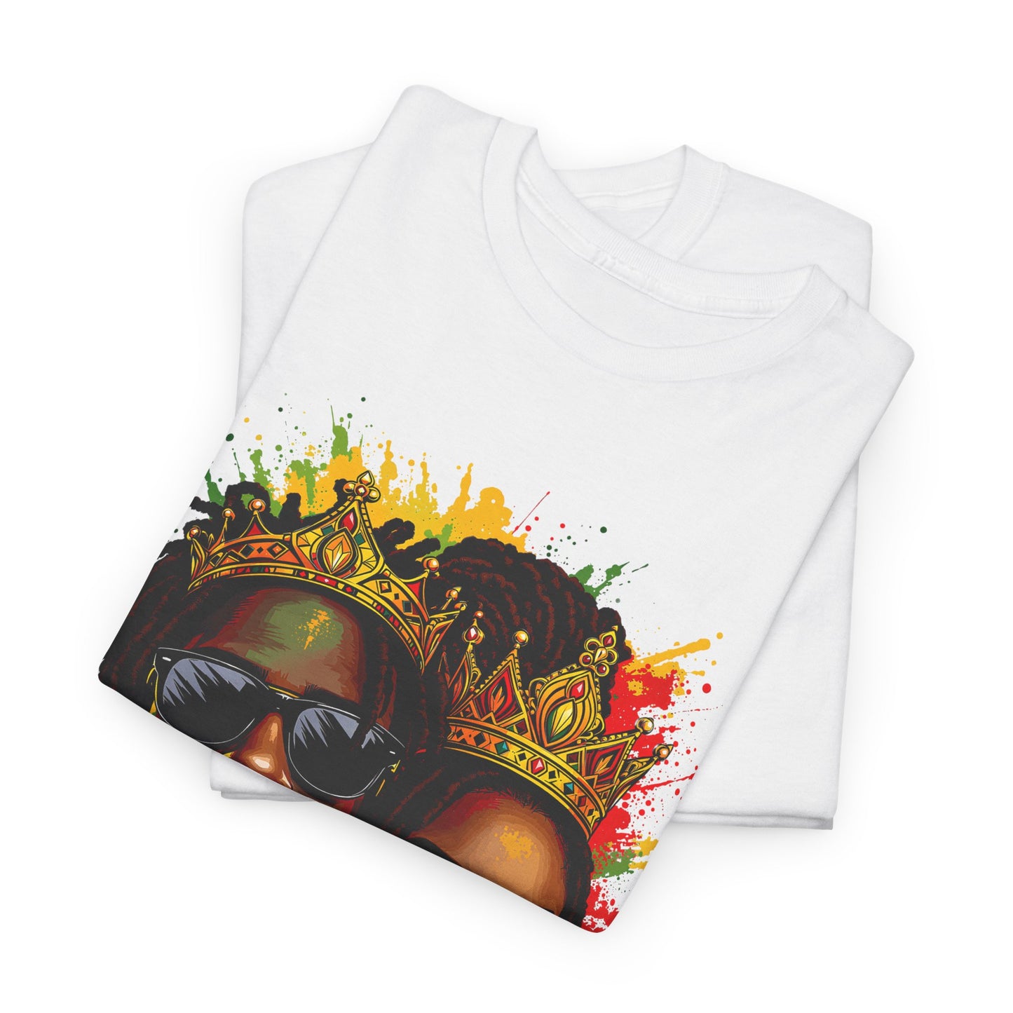 Royalty Afrocentric Couple - Regal Unisex Tee