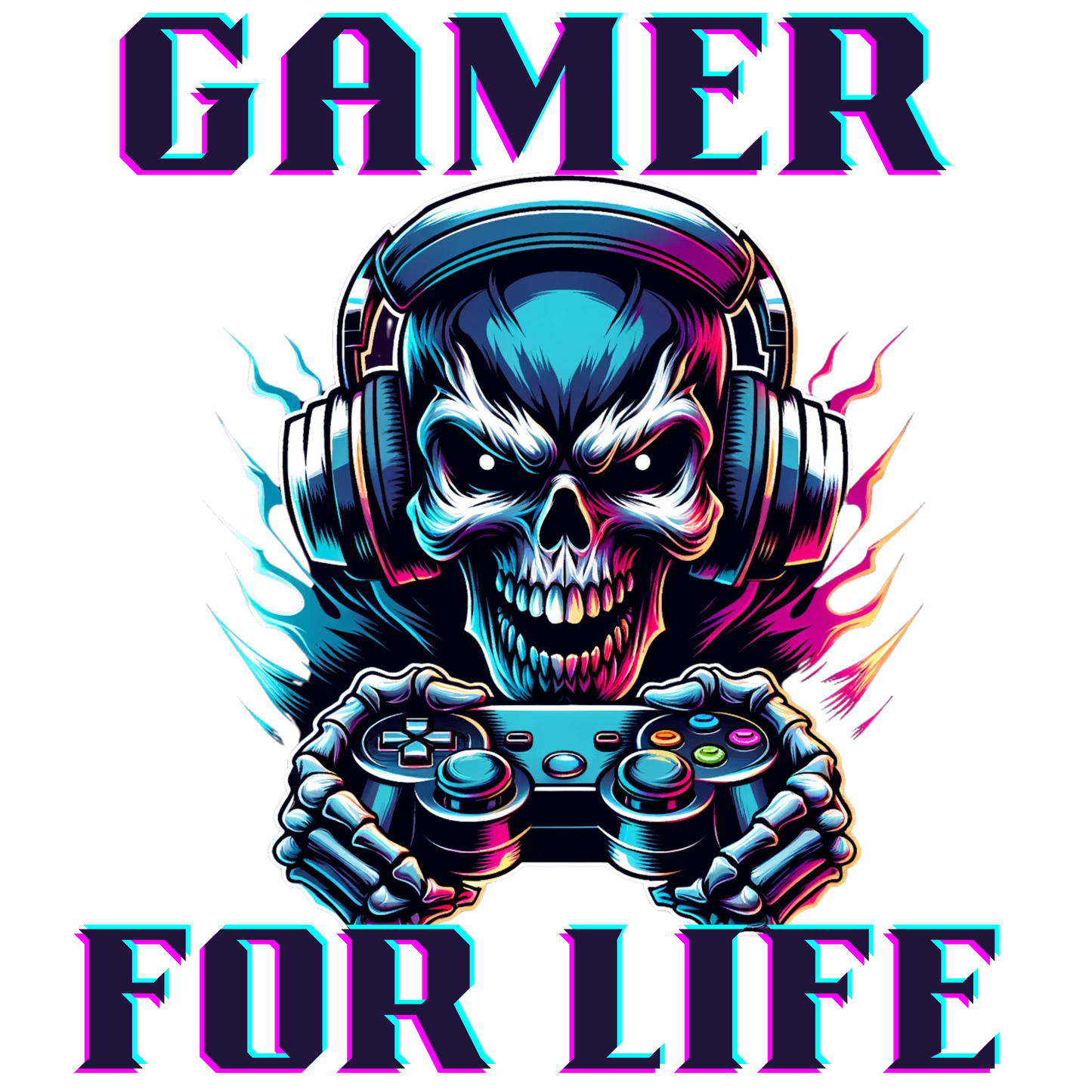 Gamer For Life png